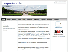 Tablet Screenshot of expat-karlsruhe.com
